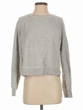 Current/Elliott Heather Gray Sweatshirt with Crewneck